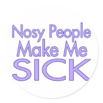 Nosy People stickers