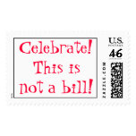 NOT A BILL stamp stamps