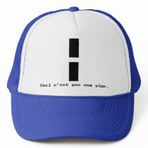 Not A Pipe Hat by JohnsSecretStore Not A Pipe Hat