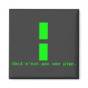 Not A Pipe Magnet by JohnsSecretStore Not A Pipe Magnet