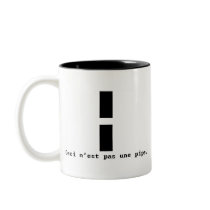 Not A Pipe Mug by JohnsSecretStore Not A Pipe Mug