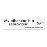 Not a Porche Sticker Bumper Stickers