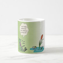 not a prince frog mugs