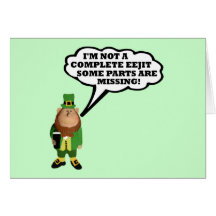 Not a total idiot card