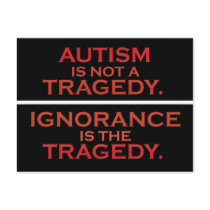 Not a Tragedy Postcard