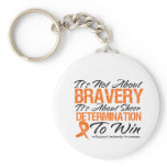 Not About Bravery - Leukemia Keychains