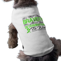 Not About Bravery - Lymphoma Pet Tee Shirt