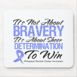 Not About Bravery - Stomach Cancer Mouse Pads