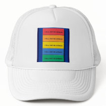 Not Afraid Level hats