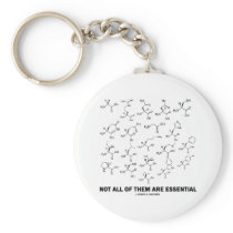 Not All Of Them Are Essential (20 Amino Acids) Key Chain