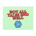 Not All Tales End Well postcards