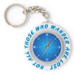 Not all those who wander keychain