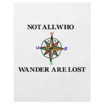 Not All Who Wander Are Lost Flyer