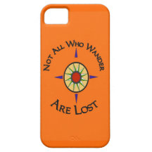 Not All Who Wander Are Lost iPhone 5 Covers