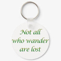 Not All Who Wander keychains by Tannaidhe Not All Who Wander keychains