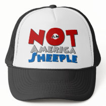 Not an American Sheeple Hats by PoliticalCorner Not an American Sheeple Hats