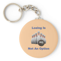 Not An Option Bowling Key Chains