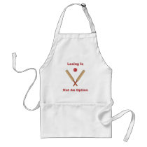 Not An Option Cricket Aprons
