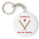 Not An Option Cricket Key Chains