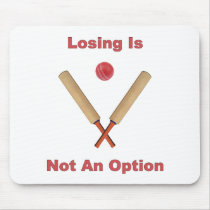 Not An Option Cricket Mousepad
