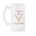 Not An Option Cricket Coffee Mugs