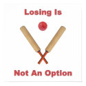 Not An Option Cricket Print