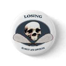 Not An Option Racquetball buttons
