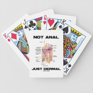 Not Anal Just Dermal (Layers Of Skin Dermatology) Card Deck