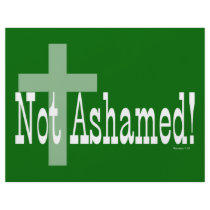Not Ashamed! Romans 1:16 Custom Flyer