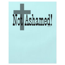 Not Ashamed! Romans 1:16 Full Color Flyer