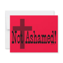 Not Ashamed! Romans 1:16 Announcements