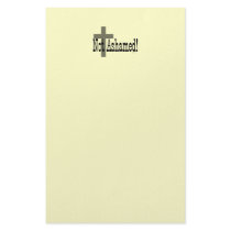 Not Ashamed! Romans 1:16 Stationery Design