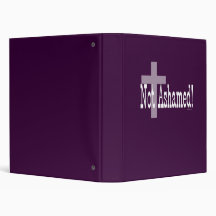 Not Ashamed! Romans 1:16 (with Cross) 3 Ring Binders