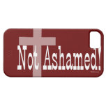 Not Ashamed! Romans 1:16 (with Cross) iPhone 5 Cases