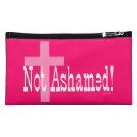 Not Ashamed! Romans 1:16 (with Cross) Cosmetic Bag