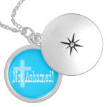 Not Ashamed! Romans 1:16 (with Cross) Locket
