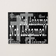Not Ashamed! Romans 1:16 (with Cross) Puzzle