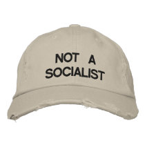 NOT ASOCIALIST embroidered hats by MYRIGHTEYE NOT ASOCIALIST embroidered hats