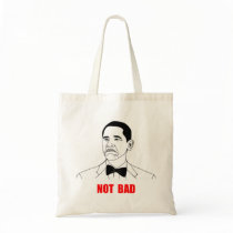 Not Bad Barack Obama Rage Face Meme Canvas Bag