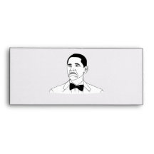 Not Bad Barack Obama Rage Face Meme Envelopes