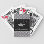 Not Child Friendly Bicycle Card Decks