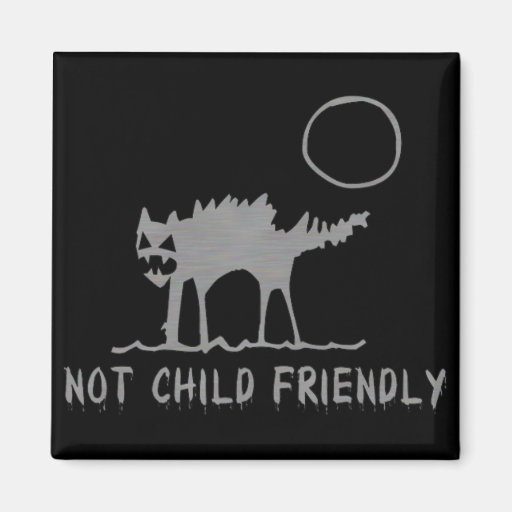 Not Child Friendly Magnet