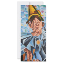 Not Clowning But Frowning Rack Card Template