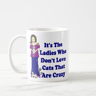 (Not Crazy) Cat Lady Coffee Mugs