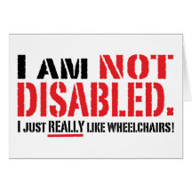 Not Disabled Card