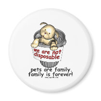 Not Disposable Refrigerator Magnets