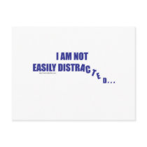 Not Easily Distracted postcards by Anotherfort Not Easily Distracted postcards