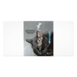 NOT EVEN A BUN TO GO WITH IT PHOTO CARD TEMPLATE