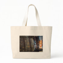 "Not Exactly Front Row Center" New York Watercolor bags