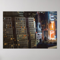 "Not Exactly Front Row Center" New York Watercolor Print